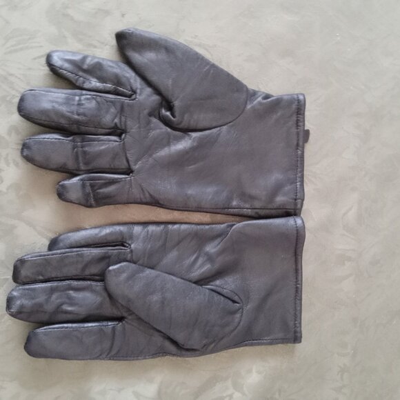 Men's Hot Paws black leather gloves size small, offers welcome - Picture 2 of 3